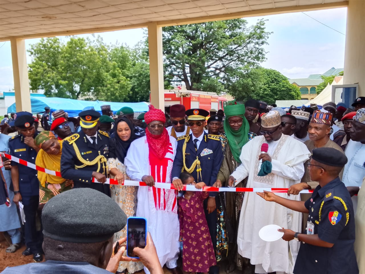 Zaria Witnesses Groundbreaking Of New Federal Fire Service Theatre Hall