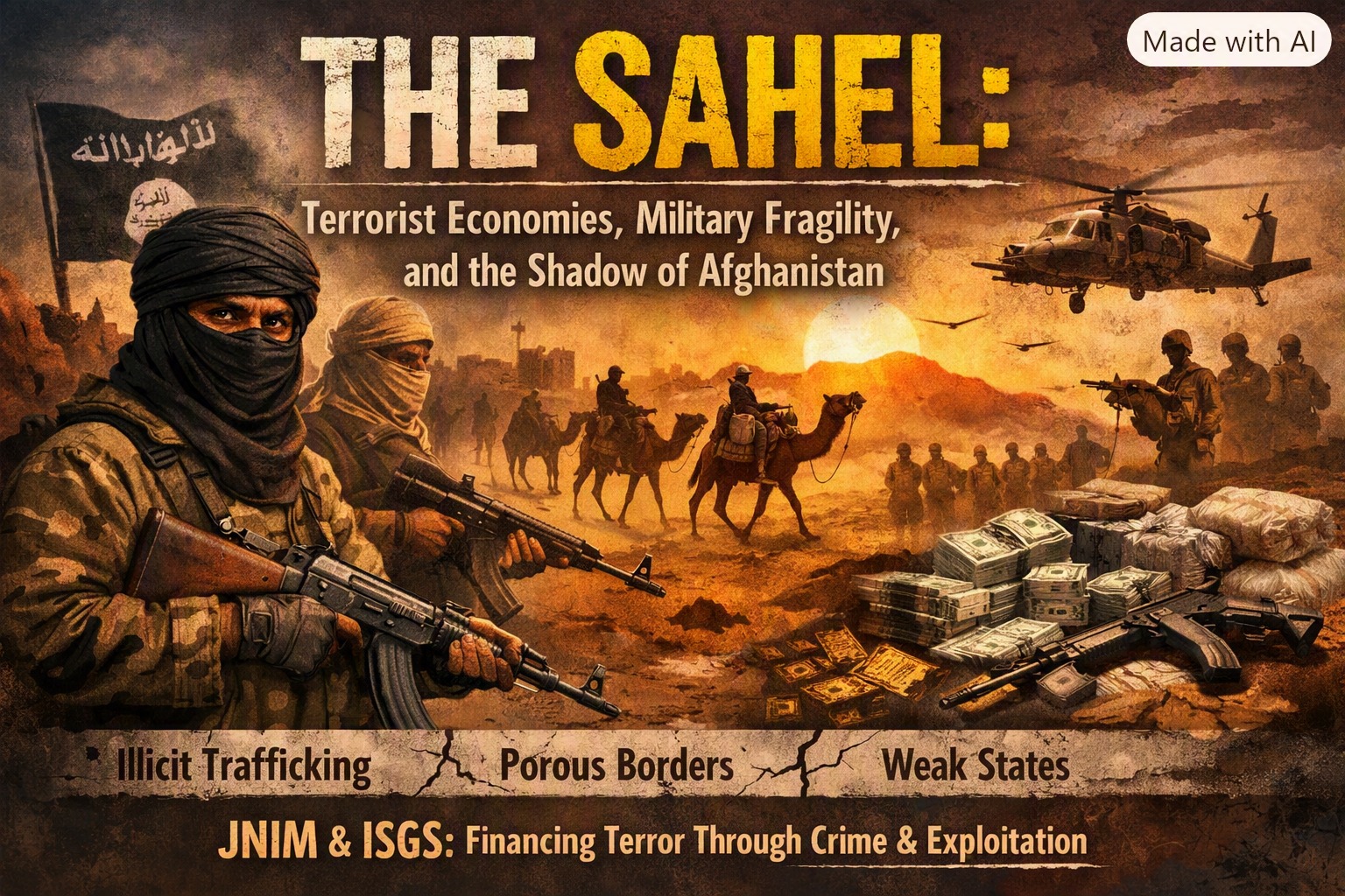 Sahel Bleeding: Why Porous Borders, Blood Gold, Collapsing States Are Fueling Terror